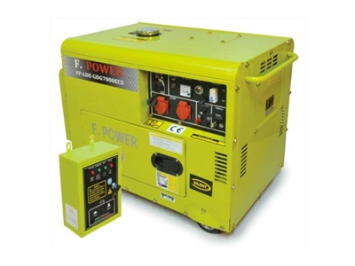 Diesel Generator 7 kW (Enclosed Panel Case) (With Battery Gift) - 0