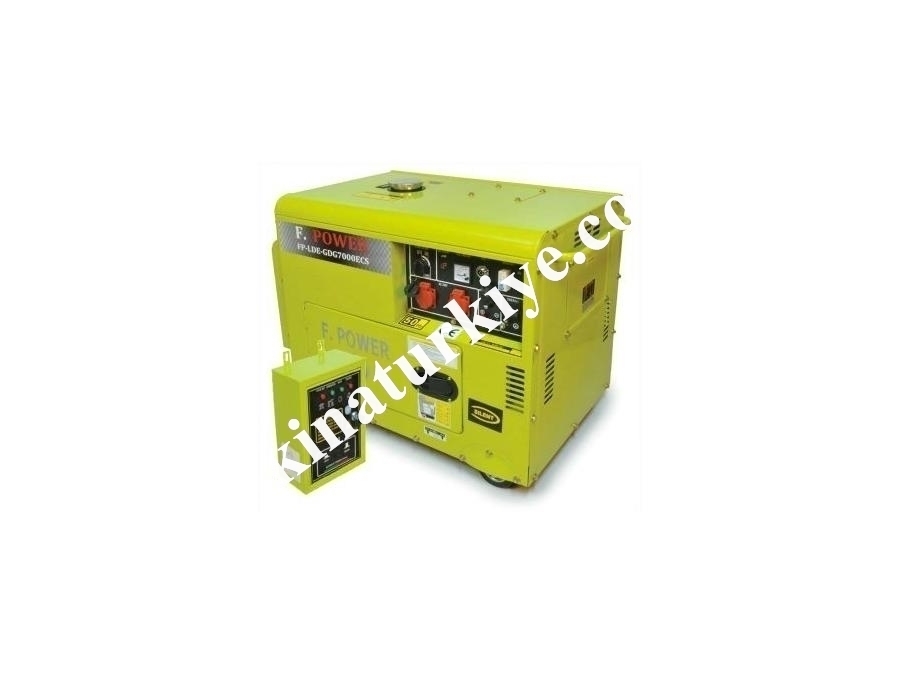 Diesel Generator 7 kW (Enclosed Panel Case) (With Battery Gift)