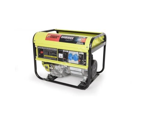 6.5 Kw Benzinli Açık Kasa Jeneratör Fp-J-Hhge8000x