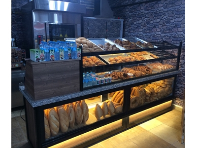 Ekmek Simit Teşhir Dolabı