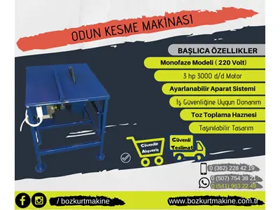 220 Volt 3 Hp Wood Cutting Bench