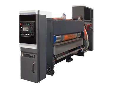 Yüksek Hızlı Üç Renk Flexo Baskı Ve Yuvarlak Ve Kalıp Kesme Makinesi - 4
