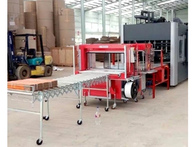 Yüksek Hızlı Üç Renk Flexo Baskı Ve Yuvarlak Ve Kalıp Kesme Makinesi - 9