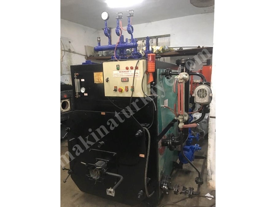 Üniversal Buhar Jeneratörü & Buhar Kazanı 400 Kg 3 Adet Mevcuttur !!