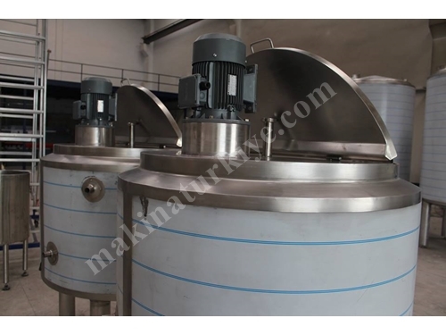 Ice Cream Cooking and Cooling Unit Pasteurizer