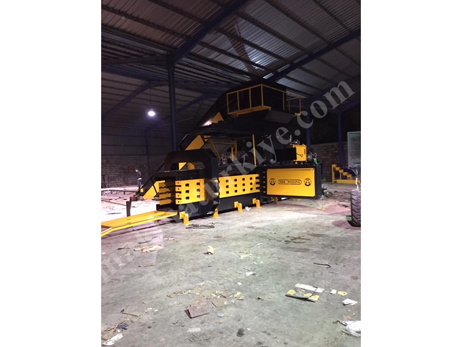Tam Otomatik 110X120(120)Lık Kağıt Çuval Naylon Pet Balyalama Pres Makinası