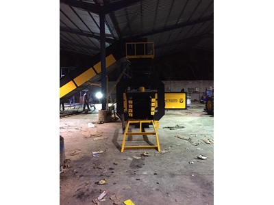 Tam Otomatik 110X120(120)Lık Kağıt Çuval Naylon Pet Balyalama Pres Makinası - 11