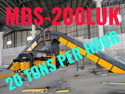 MBS-200LUK 115x125  Tam Otomatik Balyalama Pres Makinası - 1