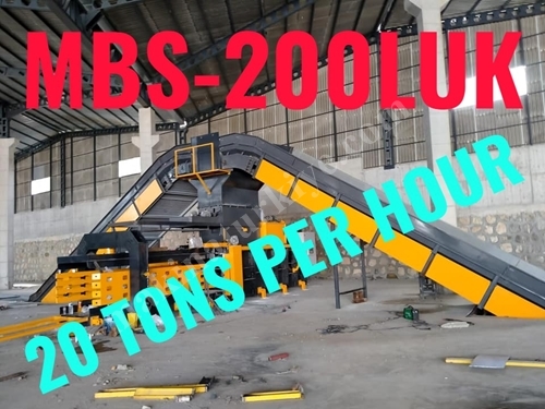 MBS-200LUK 115x125 Fully Automatic Baling Press Machine