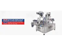 Автоматическая жидкая наполнительная машина для крема и окислителя объемом 330-1000 куб.см.