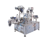 Covering Labeling Automatic Liquid Filling Machine - 0