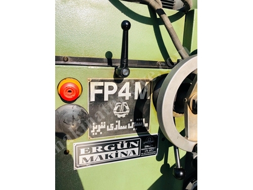 2. El İran Fp4m Üniversal Frezze Tezgahı