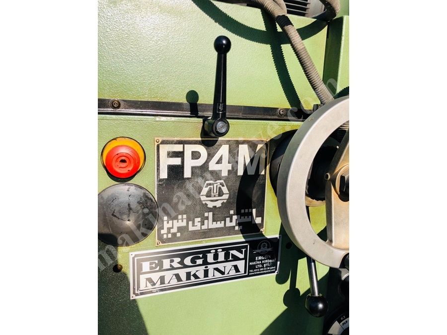 2. El İran Fp4m Üniversal Frezze Tezgahı