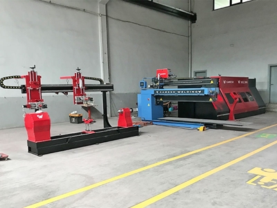 1000 mm Dairesel Tank Tüp Kazan Kaynak Makinası - 15
