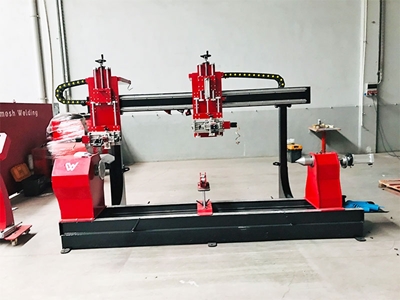 1000 mm Dairesel Tank Tüp Kazan Kaynak Makinası - 17