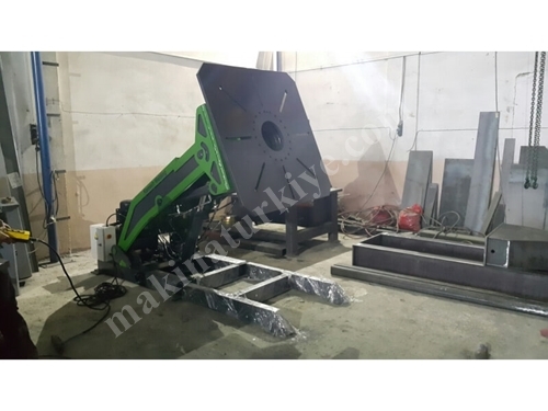 500 Kg Geared and Hydraulic Welding Positioner