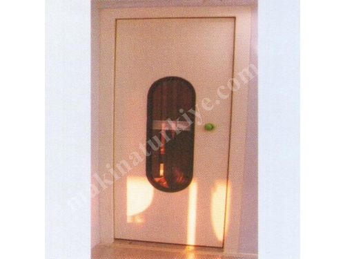 Oto Boyama Kabini Servis Kapısı