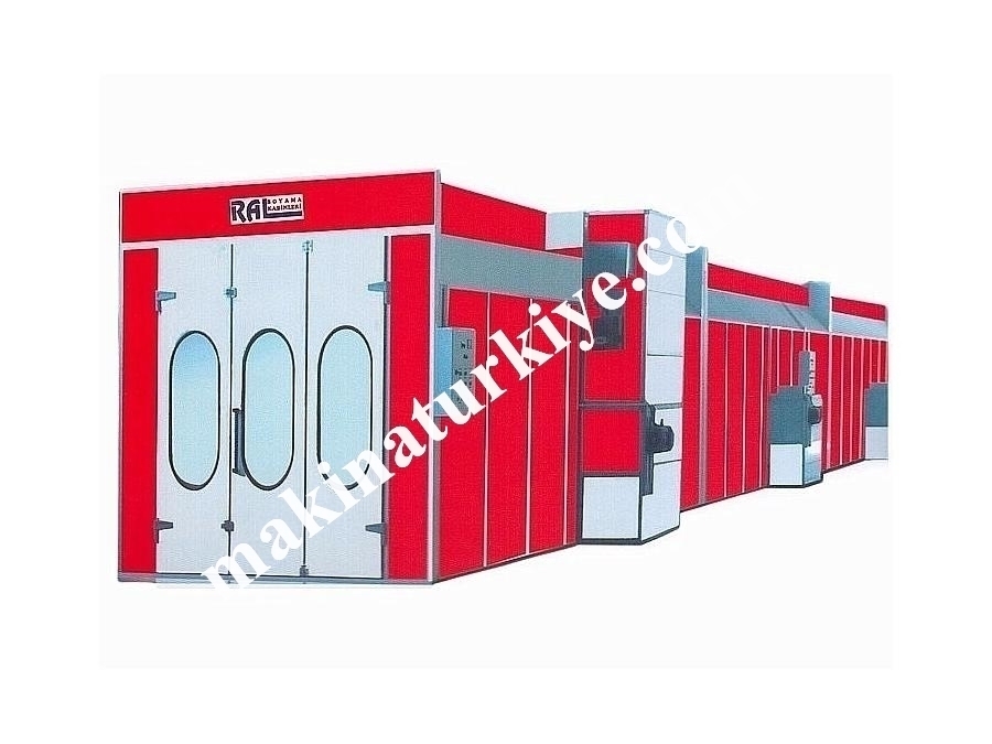 Hafif Ticari Oto Boyama Kabini 10000 mm