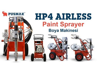 HP4 Airless Boya Makinesi - 1