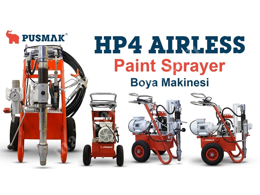 HP4 Airless Boya Makinesi