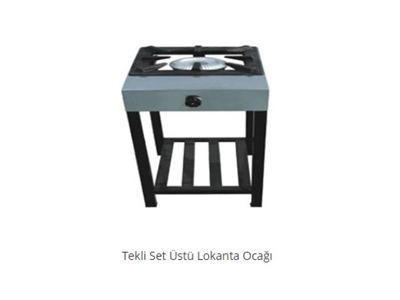 Tekli Set Üstü Lokanta Ocağı Arge Endüstriyel - 0