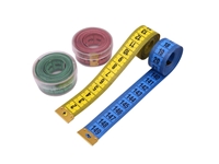 12 Pieces 1.5 Meter Colorful Classic Measuring Tape Transparent Box Standard Measuring Tape - 6
