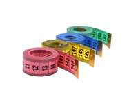 12 Pieces 1.5 Meter Colorful Classic Measuring Tape Transparent Box Standard Measuring Tape - 1