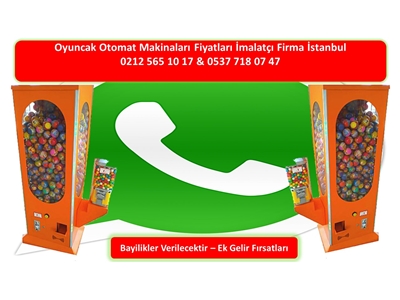 Oyuncak Otomat Makinaları Fiyatları İmalatçı Firma İstanbul - 0