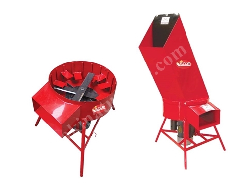 Kuru Ot Sap Parçalama Makinesi 4 HP Ecem