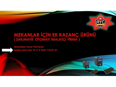 Masaüstü Şarj Cihazı Şarjmatik Otomatı İmalatçı Firma Ücretsiz Kargo - 10