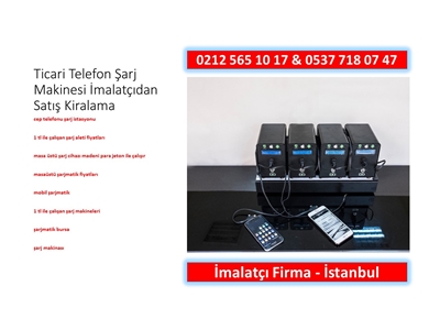 Masaüstü Şarj Cihazı Şarjmatik Otomatı İmalatçı Firma Ücretsiz Kargo - 13