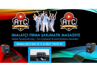 Masaüstü Şarj Cihazı Şarjmatik Otomatı İmalatçı Firma Ücretsiz Kargo - 4