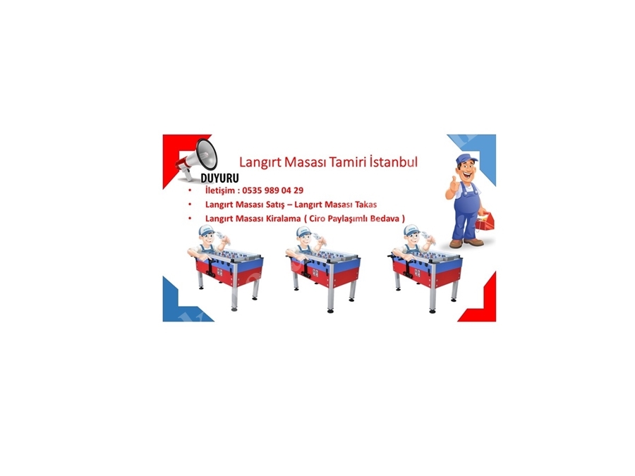 Langırt Tamiri İstanbul Jetonlu Oyun Makinaları Tamiri İstanbul Aramadan Karar Vermeyin