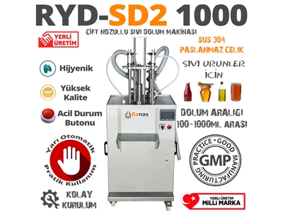 100-1000 ML Şişe Dolum Makinası  - 0