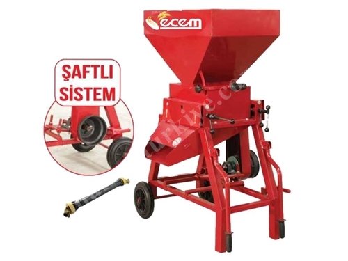Şaftlı Sistem Tekerlekli Yem Ezme Makinesi