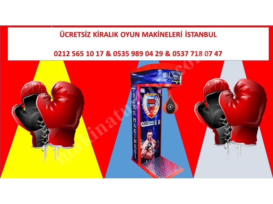 İşletmelere Ek Kazanç Kiralık Boks Makineleri Fiyatları İstanbul Bedava