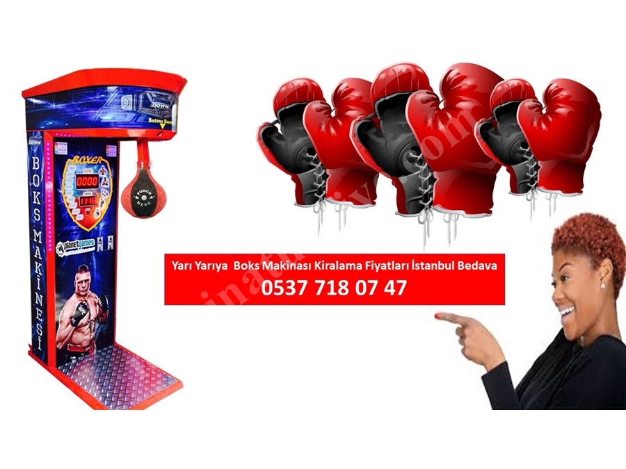 İşletmelere Ek Kazanç Kiralık Boks Makineleri Fiyatları İstanbul Bedava