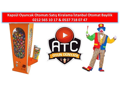Kapsül Oyuncak Otomat Makinaları Üreticileri Otomat Kiralama Toptan Perakende Satış - 1