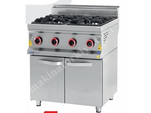 Dolaplı Set Üstü Gazlı Ocak 45Kw Arge Endüstriyel Krcs-Dog 1070