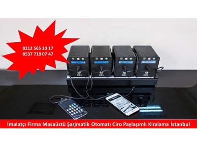 İmalatçı Firma Masaüstü Şarjmatik Otomatı Ciro Paylaşımlı Kiralama İstanbul - 0