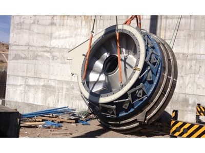 Ø 4100 mm Cnc Çift Sütunlu Dik Torna Tezgahı - 1