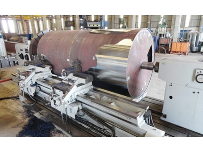 Ağır Tip Ø4000x8000 mm Universal Çap Torna Tezgahı - 2