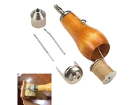Инструмент для шитья кошелька из кожи - Ручная швейная машина для кожи - 1