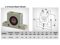 Havalı Bilyalı Vibratör Vibsis K-10