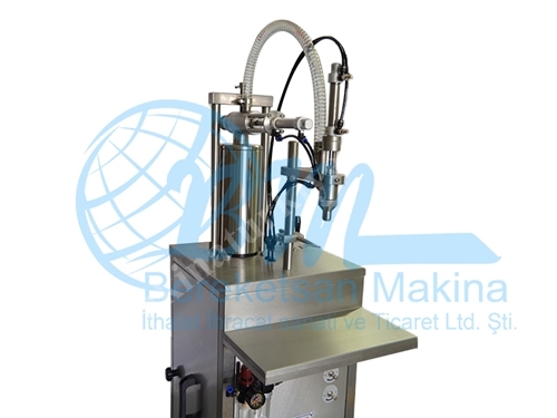 Single Nozzle Manual Liquid Filling Machine 100-250 gr