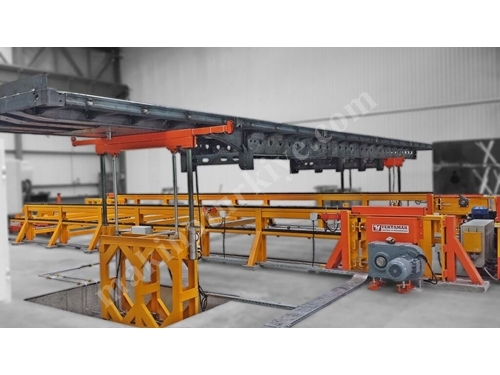 60 Ton 100 Ton Yatay Konveyör Sistemi
