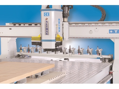 CNC 2411 ATC KA CNC Ahşap Panel Freze Makinası - 1