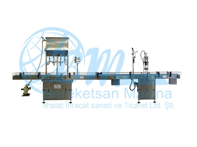Motor Yağı Teneke Sıvı Dolum Makinası - 1