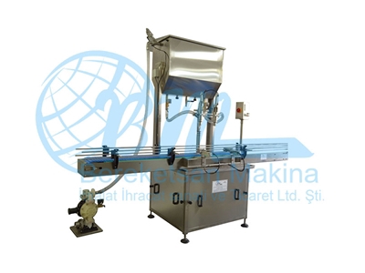 Motor Yağı Teneke Sıvı Dolum Makinası
