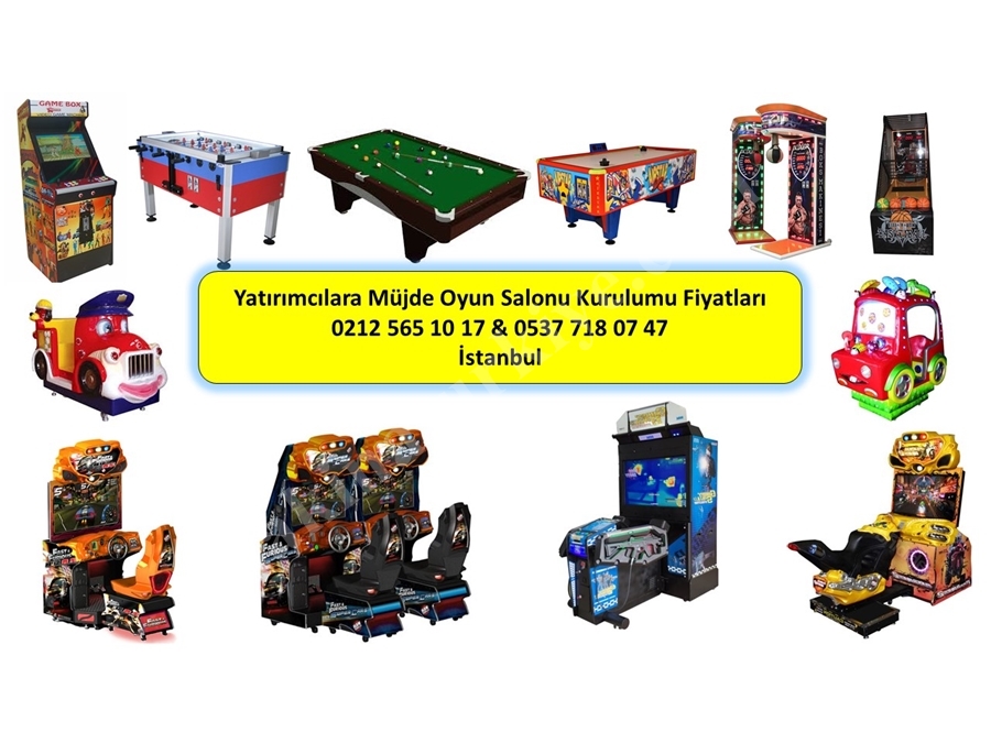 Oyun Salonu Makineleri Kiralama Fiyatları İstanbul